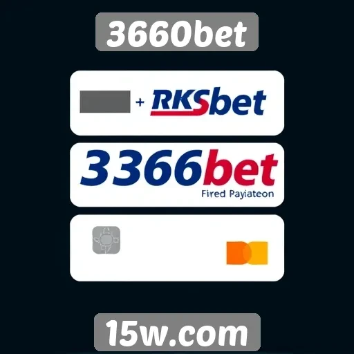 Métodos de pagamento aceitos no 3660bet